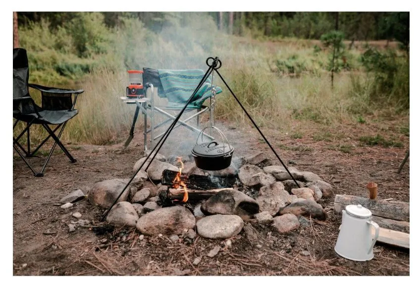 CAMP FIRE TRIPOD - HEAVY DUTY